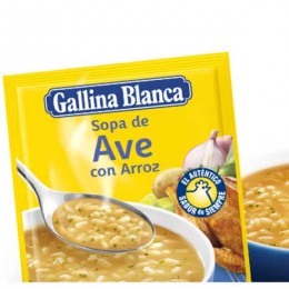 Sopa Ave con Arroz Gallina Blanca