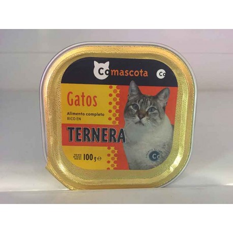 Comida para gatos Coaliment Ternera 100gr