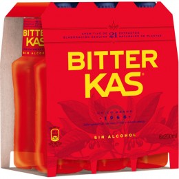 Bitter Kas Sin alcohol pack 6u