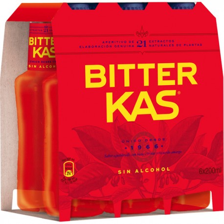 Bitter Kas Sin alcohol pack 6u