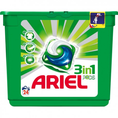 Detergente Ariel 3 en 1 Pods