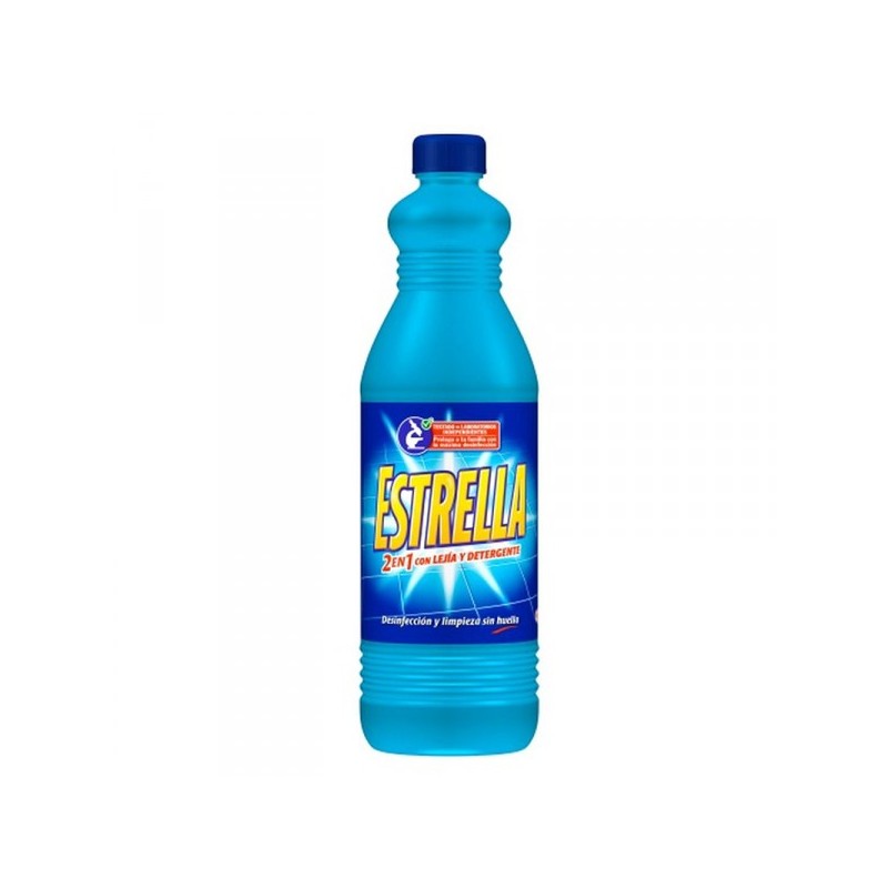 Lejia y detergente Estrella azul - 1,5 litros