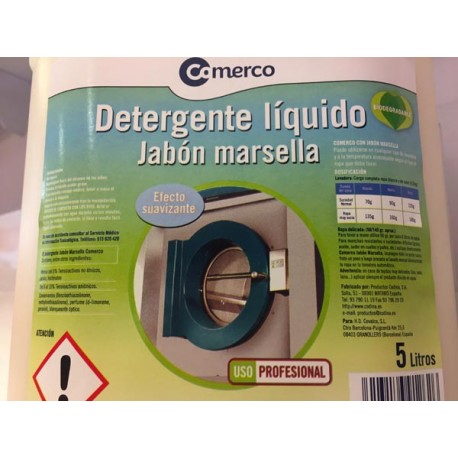 Detergente Liquido Marsella Comerco 5L