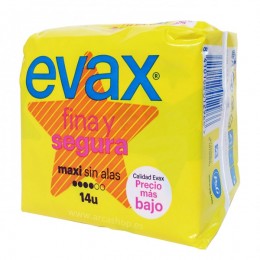 Compresas Evax Maxi
