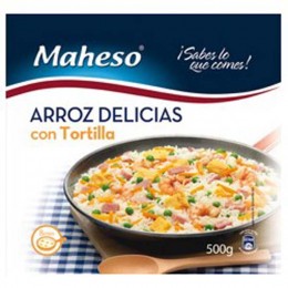 Arroz 3 delicias tortilla Maheso