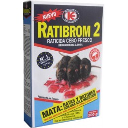 Raticida Ratibrom 150 gr.