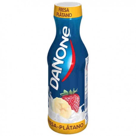 Yogurt bebido Fresa-Platano Danone