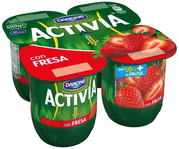 Activia Con Fresas - Activia