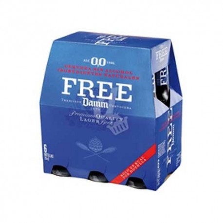 Cerveza Free Damm 0.0% Alc. 25cl