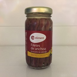 Anchoas Aceite Oliva Coaliment Frasco 100gr