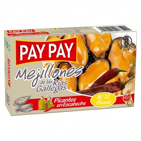 Mejillones Pay Pay Escabechi Picante