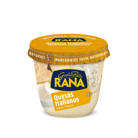 Salsa Rana Quesos Italianos 180 gr.