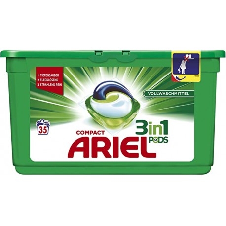 Detergente Ariel 3en1 Cápsulas 35 unidades
