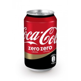 Coca Cola Zero Zero Lata 33 cl.