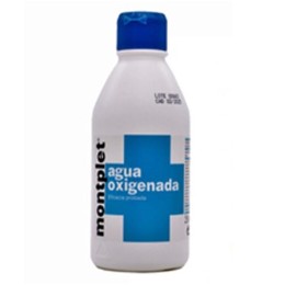 Agua Oxigenada Montplet 250 ml.