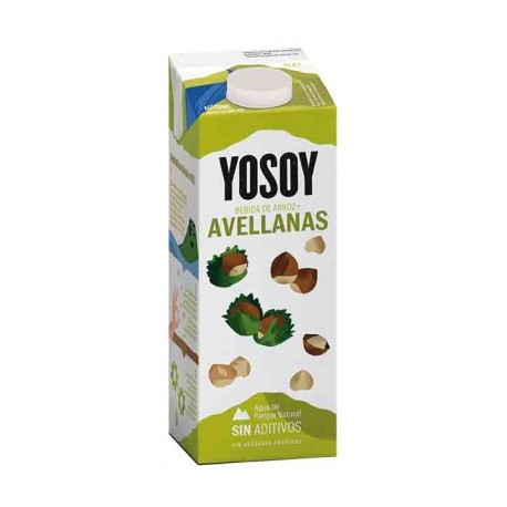 Bebida de Arroz con Avellanas Yosoy 1 Litro