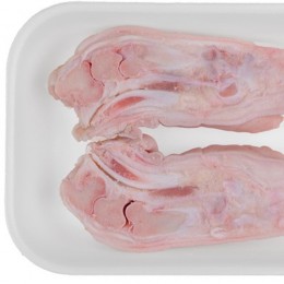 Pies de cerdo cortados 500 gr.