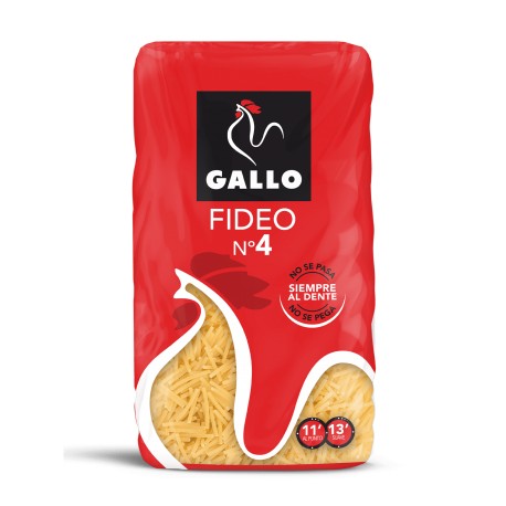 Pasta Gallo Fideo 4 500 gr.