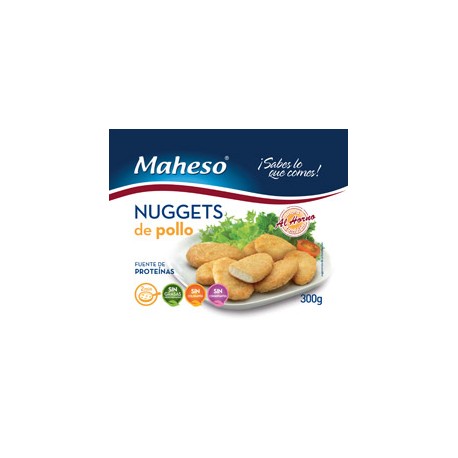 Nuggets de Pollo Maheso 300 gr.