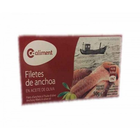 Anchoas Aceite Oliva Coaliment 50gr