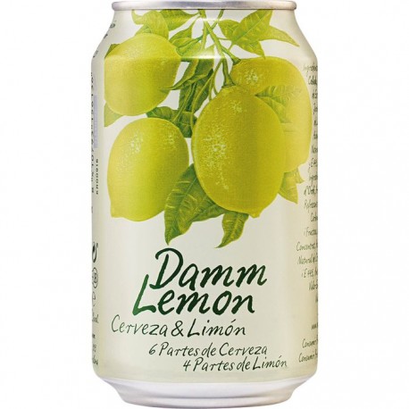 Cerveza Damm Lemon Lata 33cl