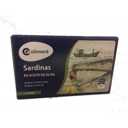 Sardinas Coaliment Aceite Oliva 125grs