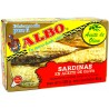 Sardinas Albo Aceite oliva 120grs