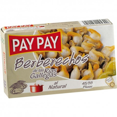 Berberechos Pay Pay Rías Gallegas 45/55 piezas