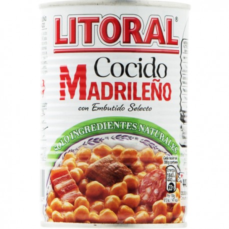 Cocido Madrileño Litoral Lata 440gr