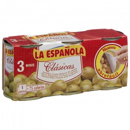 Aceitunas La Española Rellenas Normal pack 3